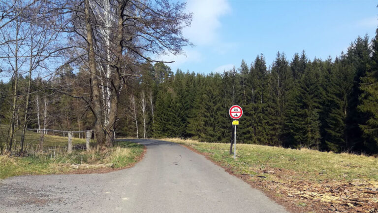 Die Zufahrtsstraße zur Hütte Na Tokáni wurde wieder geöffnet